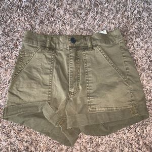 Garage Green Shorts